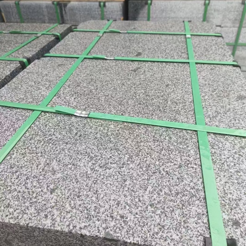 南通芝麻灰地铺石石材厂家